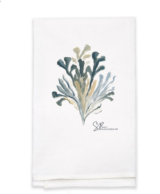 SR Coral Tea Towel