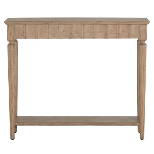 Peterson 41” Wood Console Table, Natural Brown