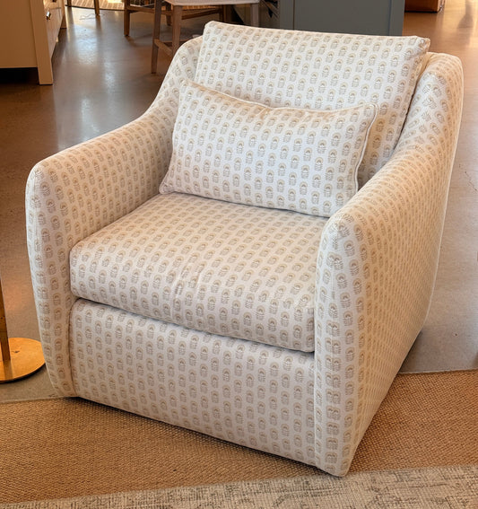Ariana Natural Swivel Chair - 3309-01SW