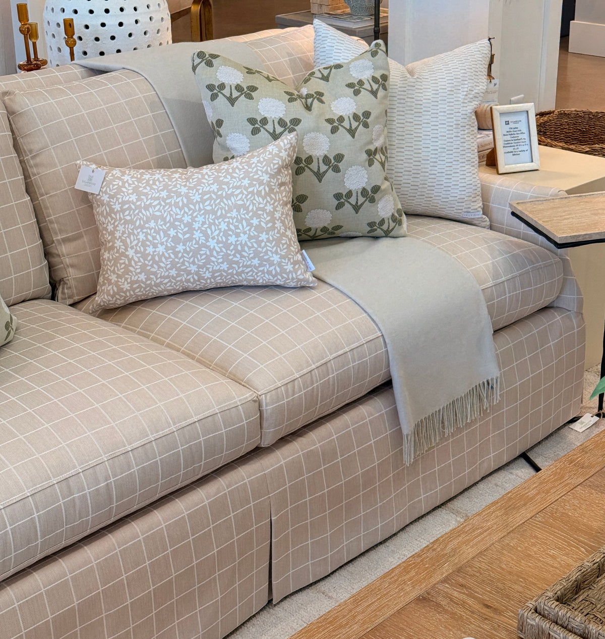 Dean Sofa in 923 Box Office Cashmere