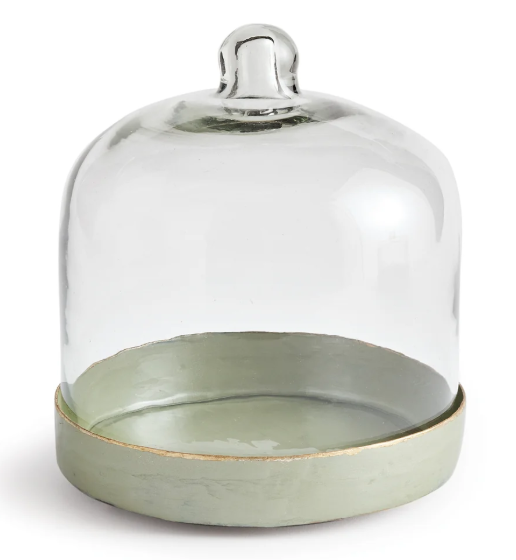 Kammie Tray With Cloche - Small