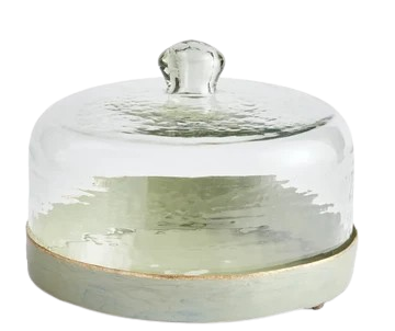 Kammie Tray With Cloche - Large
