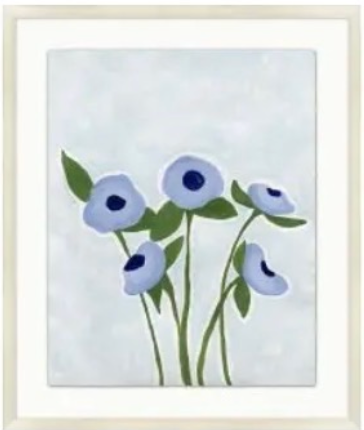 Periwinkle Floral Study 3