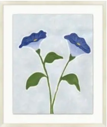 Periwinkle Floral Study 2
