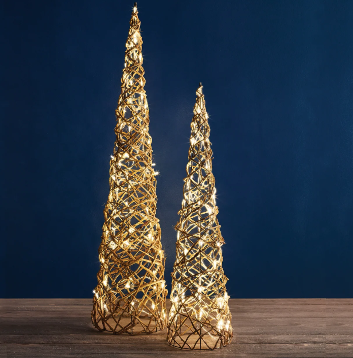 Night Sky Led Trees, set of 2