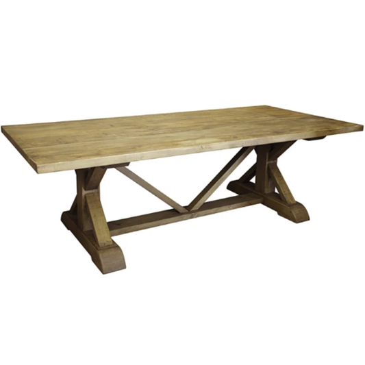 X Base 8' Dining Table