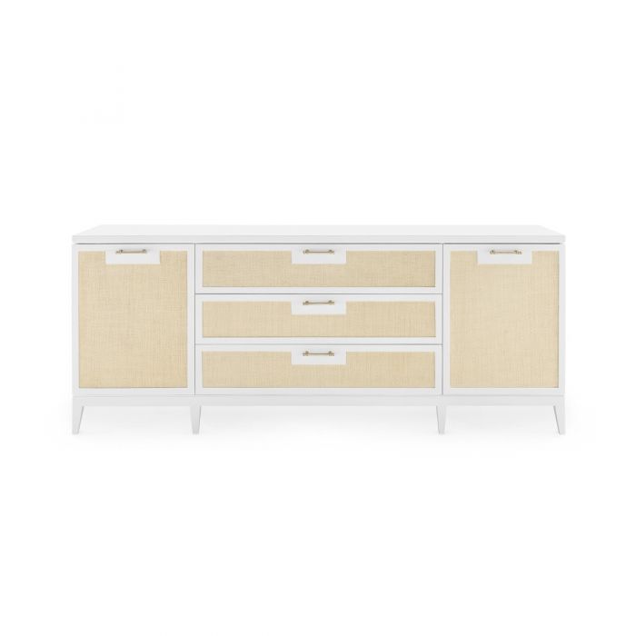 Astor 3-Drawer + 2 Door Cabinet, Vanilla