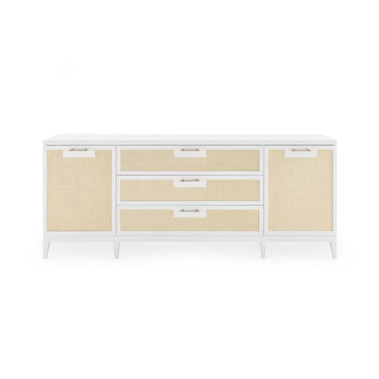 Astor 3-Drawer + 2 Door Cabinet, Vanilla