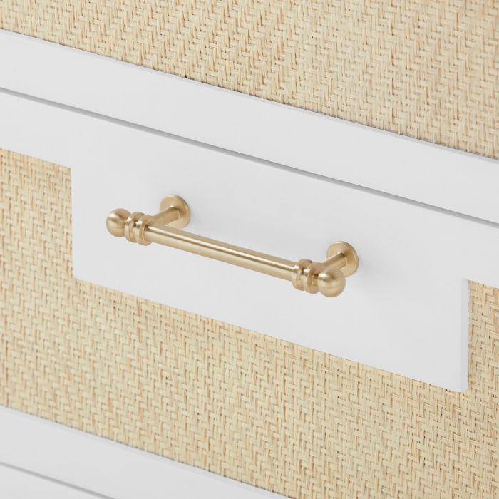 Astor 3-Drawer + 2 Door Cabinet, Vanilla