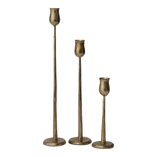 Auric Candlestick 15.25"