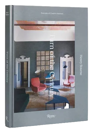 Book cover with interior design scene and 'Rizzoli' branding