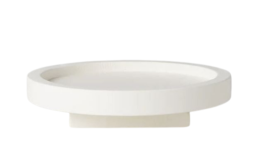 Bianca White Lazy Susan, Small