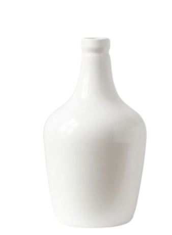 White Demijohn Small