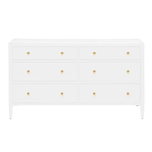 Jarin 60" Dresser - Belgian Linen White