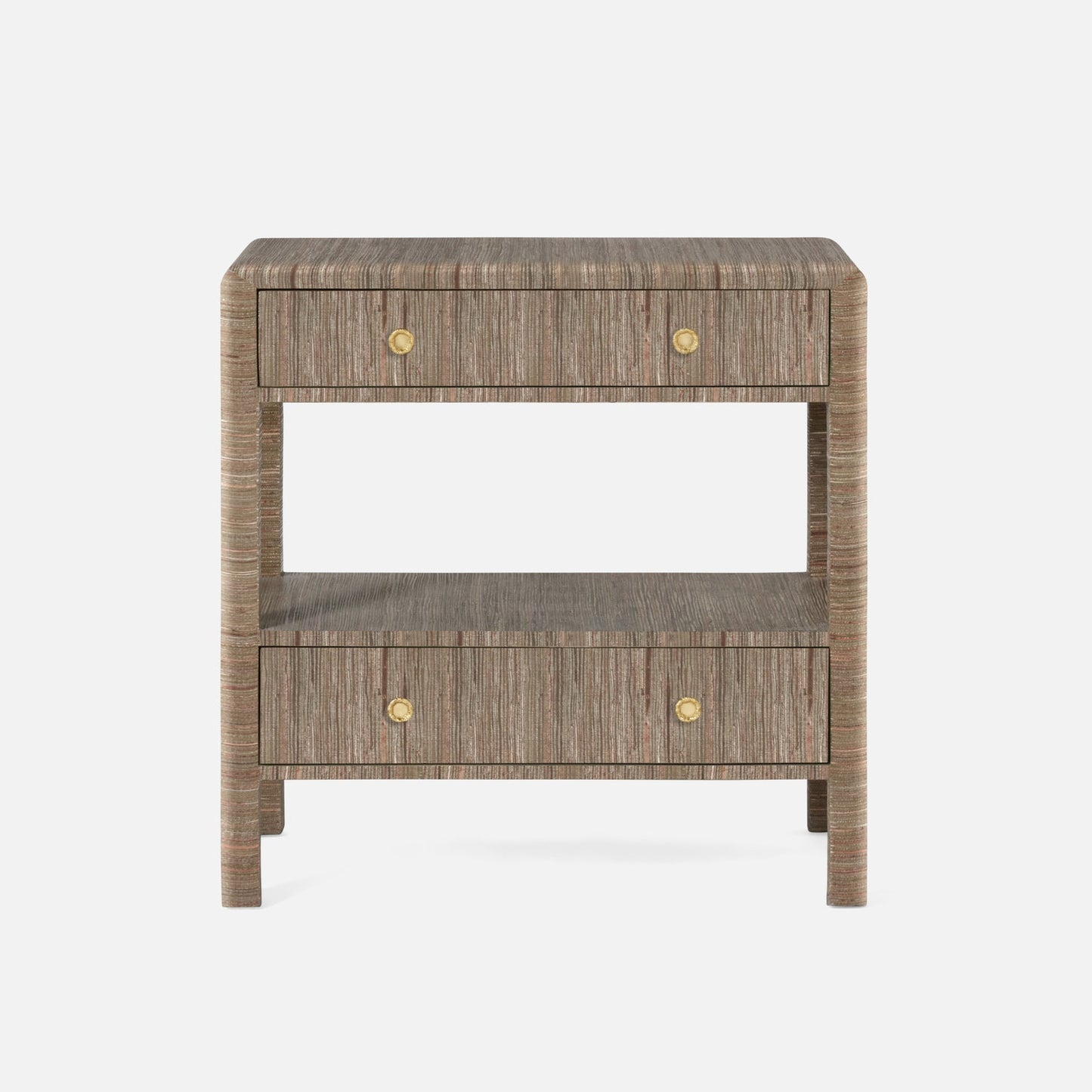 Parson Nightstand, Mocha Hemp