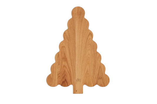 Scalloped Tree Cutting Board, Large