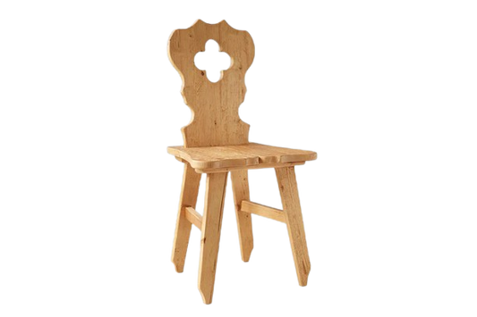 Tyrolean Chair, Natural Clover