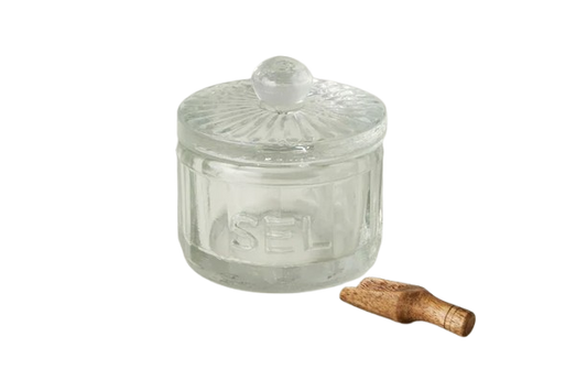 Bistro Glass Salt Cellar