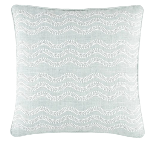 Scout Embroidered Indoor/Outdoor Decorative Pillow Cover & Insert