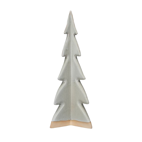 Stoneware Tree, Reactive Glaze, 14.25"
