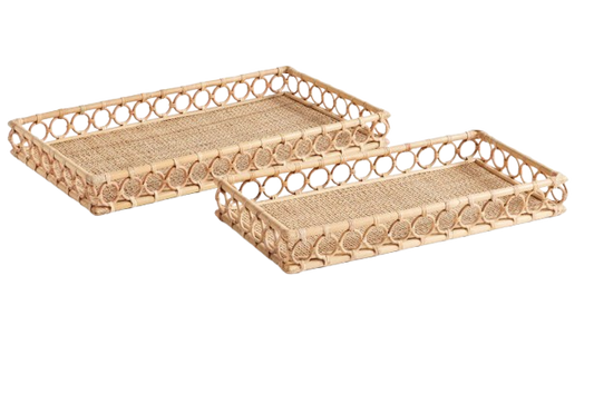 NINETTE RECTANGULAR TRAYS, Individual