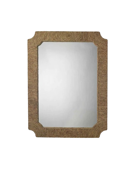 Marina Mirror Natural Seagrass