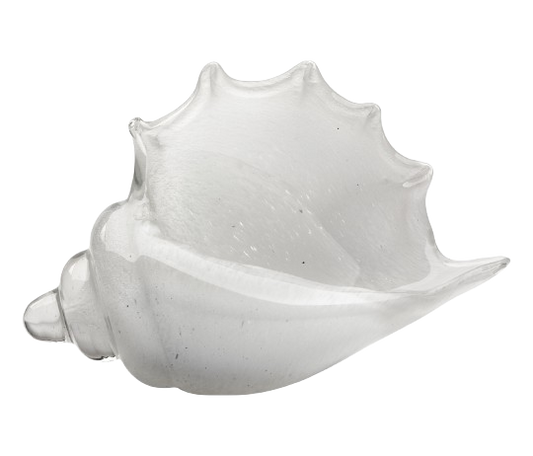 Triton Shell White Glass