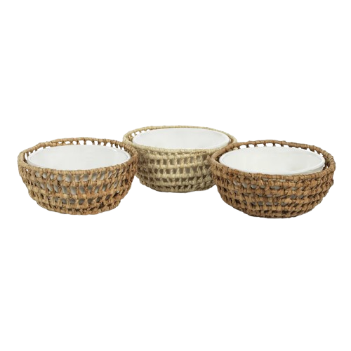 Santa Margarita Condiment Bowls - Three Assorted Colors