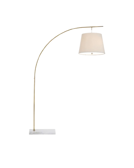 Cloister Medium Brass Floor Lamp