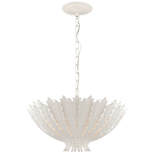 Hampton Small Chandelier - Plaster White