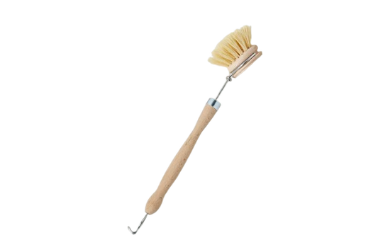 Euro Wood-Handled Dish Brush