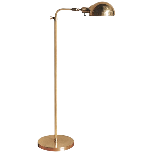 Old Pharmacy Brass Floor Lamp