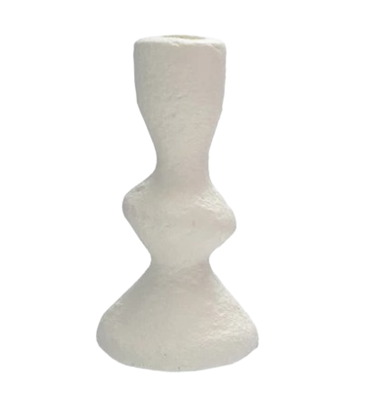Cast Iron Taper Holder, Volcano Finish