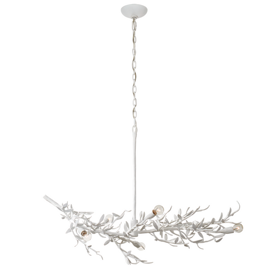 Mandeville Linear Chandelier - Plaster White