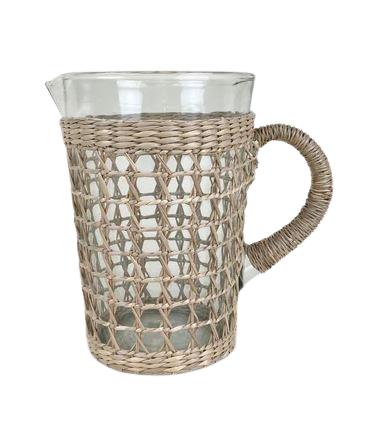 Seagrass Cage Pitcher
