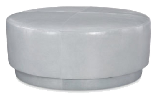Shelby Leather Ottoman