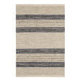 Cielo Stripe Handwoven Cotton Rug