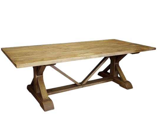 X Base 8' Dining Table